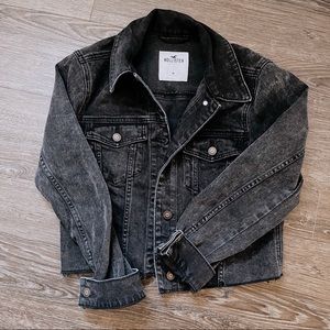 Hollister Black Denim Jacket